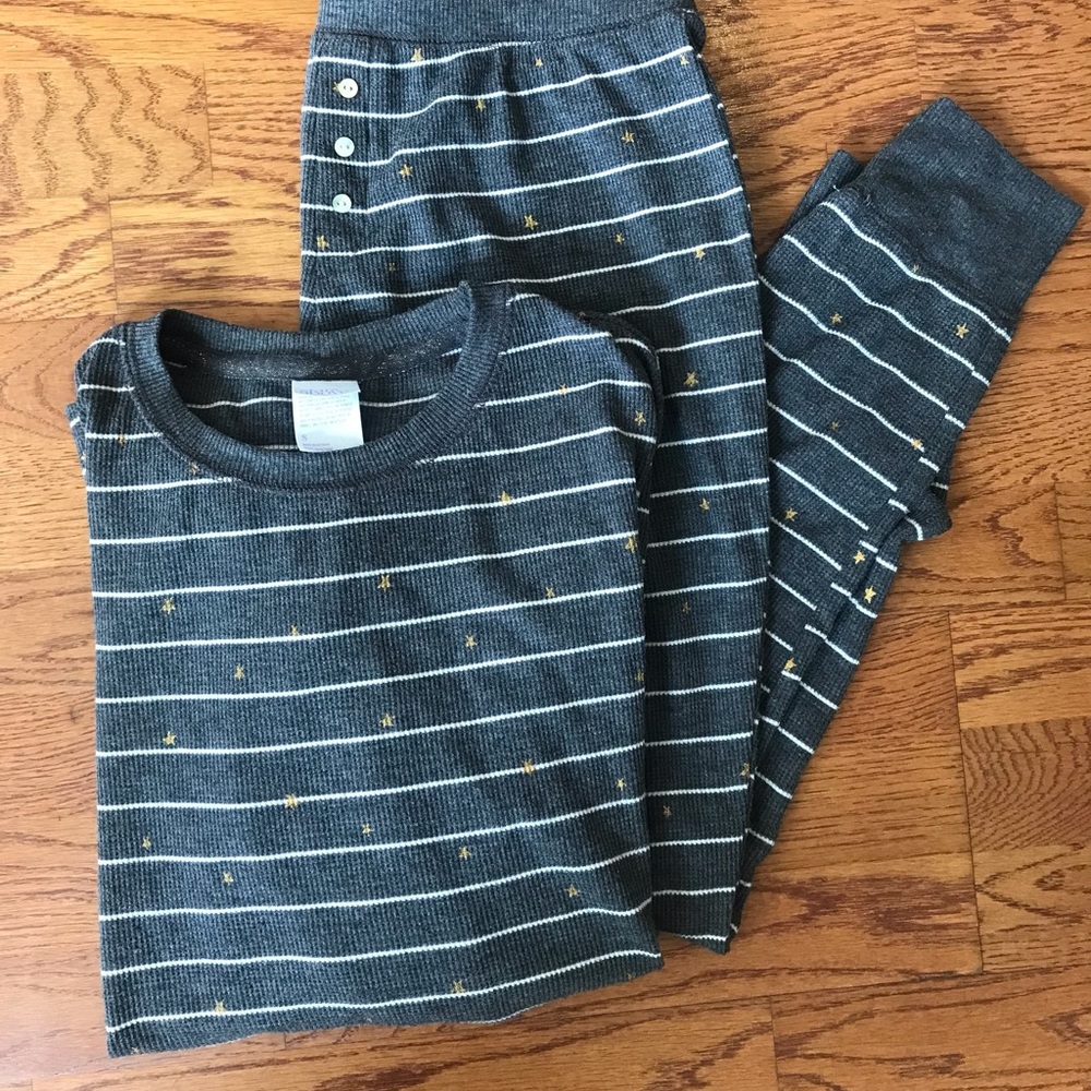 Long sleeved Thermal Pajama set